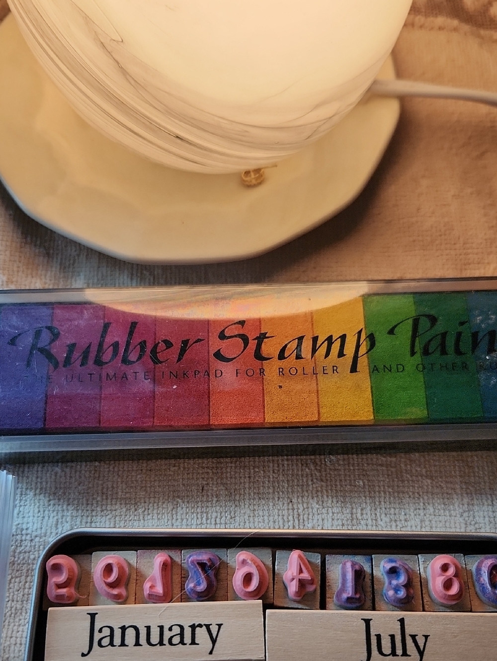Stamps And Ink Pad Set - Picture 8 of 9